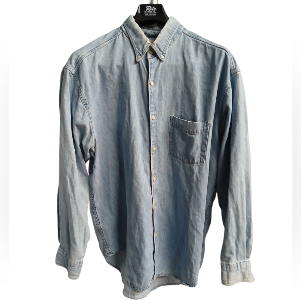 Banana Republic vintage-look men's casual shirt XL